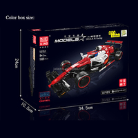 Mould King 13151 1185PCS City F1 Arrow Racing Car Télécommandé Nouveau Modèle de Camion Électrique Super Voiture de Course Blocs de Construction Briques