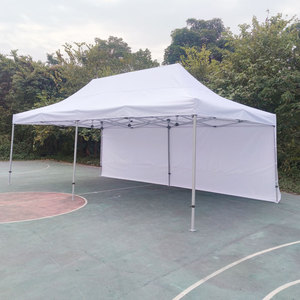 Tenda gazebo commerciale 3x6 con parete laterale per tenda fiera del mercato europeo - Product Image 1