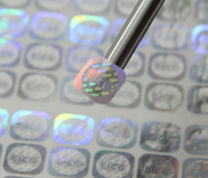 Tùy chỉnh màu sắc ba chiều nhãn stickersanti-Hàng giả Holographic Vinyl không thấm nước 3D dập nổi quá trình cắt nhãn - Product Image 2