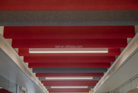 Équipement de studio de musique Panneaux de plafond acoustiques Panneau d'éclairage intérieur décoratif Dimmable Led Ceiling Down Panel Light Akupanel