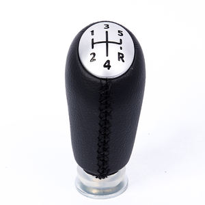 Werks großhandel Schalt knopf aus Leder oder ABS-Material für Renault Clio 3 Scenic 2 Frame MK2 - Product Image 3