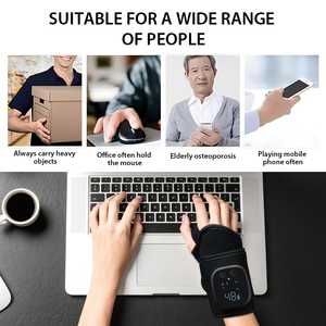 เครื่องนวดมือแบบถุงลมร้อน <span class=keywords><strong>4</strong></span> ระดับความแรง ควบคุมอุณหภูมิคงที่ นวดข้อมือด้วยไฟฟ้า บรรเทาอาการปวดฝ่ามือและนิ้ว - Product Image 5