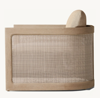 Ensembles de meubles de jardin LUXORA pour l'extérieur, chaise longue en teck pour hôtel, mobilier d'extérieur moderne et luxueux, chaise longue pour cour