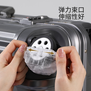 FaSoLa Suitcase Wheel Dust Covers Disposable Protective Covers For Luggage Swivel Wheels 80 Pieces Home Protection - Product Image 5
