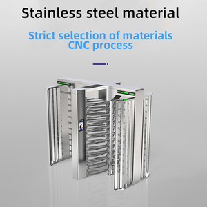 Security Stainless Steel Turnstile Speed Gate Full Height Facial Recognition Prices <b>Access</b> <b>Control</b> Full Height Turnstile Gate - Product Image 6