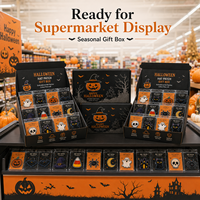 Coffret Cadeau Personnalisé de Patchs Chapeau d'Halloween – Ensemble de Badges Brodés pour Boutiques, Cadeaux d'Événements, Fournisseur en Gros OEM ODM