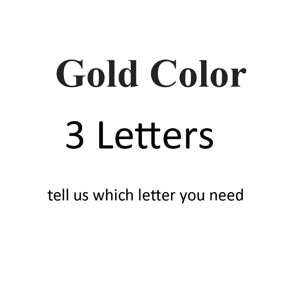 Gold 3 Letters