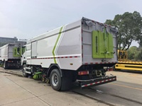 Prix d'usine FOTON 4x2 Camion balayeuse-aspireuse et de lavage de voirie combiné pour le nettoyage et l'assainissement