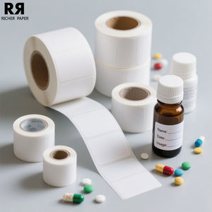 Étiquette autocollante pour tube à essai médical personnalisée rouleau de vinyle d'emballage électronique étanche rouleaux de papier adhésif durable - Product Image 5