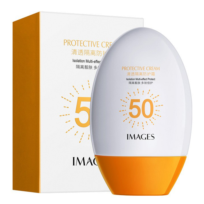 Handelsmarke Make-up Base Isolation Sonnenschutz creme Spf 50 Feuchtigkeit spendende beste Haut aufhellung creme Gesicht BILDER Sonnenschutz creme