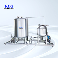 Cuve d'émulsification et de mélange verticale en acier inoxydable avec moteur, capacité 50-1000L, pour ingrédients de boissons et produits chimiques
