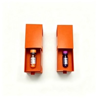 Emballage personnalisé pour suppléments de peptides, boîtes rigides, flacons de 2 ml, 3 ml, 5 ml, 10 ml, boîte d'emballage coulissante en carton, boîte magnétique avec éponge