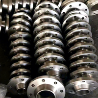Bride personnalisée OEM en titane Gr5 Ti-6Al-4V, usinée CNC, légère, certifiée ISO/SAE, à motif de boulons personnalisé, résistante aux hautes pressions