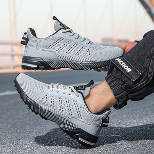 Zapatos Casuales para Hombre, para Todo el Año, Modernos, Cómodos, Ligeros, de Tela, Antideslizantes, con Cordones, para Caminar, Trotar - Product Image 2
