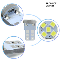T10 Led-Glühbirne super hell Auto-Lichtschläger 12 V 194 168 W5W Canbus T10 Led für Kennzeichenlicht