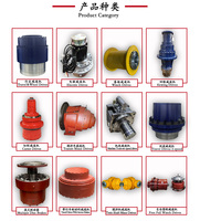 Distributeur de boîtes de vitesses planétaires Rexroth Gft8130 Travel & Track Drive 20000nm de fabricant chinois
