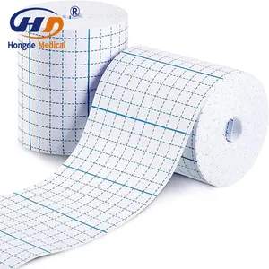 Hospital Medical Support Custom Print Colored Self Adhesive Vet Wrap Cohesive Elastic Bandage Non Woven Wound Dressing Roll