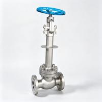 Vanne à opercule ASTM A182 F316 2 pouces 150LB à brides API 600 Type OS&Y en acier inoxydable Livraison rapide