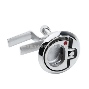 ฝาปิดช่องเปิดแบบฝังพื้นเรือยอชท์  วัสดุสแตนเลส 316 ขัดเงา  ยี่ห้อ Shining Floor Lock  อะไหล่เปลี่ยนสำหรับล็อคประตู - Product Image 5