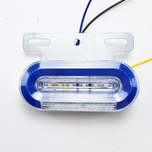 Không Thấm Nước 12V 24 Volt Mini Đèn Amber Xanh Xanh Trắng Red <span class=keywords><strong>LED</strong></span> <span class=keywords><strong>Side</strong></span> <span class=keywords><strong>Marker</strong></span> Lights Cho Xe Tải Trailer - Product Image 3