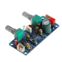DC 9-32V alçak geçiren filtre bas Subwoofer pre-amp amplifikatör kurulu DC tek güç kaynağı Mono modülü iki kanallı ses 22HZ-240HZ