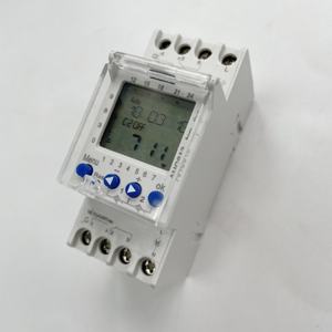 Minuteur numérique programmable hebdomadaire sur rail DIN AHC810/812, 220V 16A, deux canaux - Product Image 4
