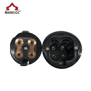 Ouvre-bouteille électrique portable Mangol, ouvre-vin automatique, forme ronde en plastique, Mg619 - Product Image 2