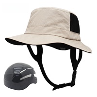Gorro de Surf con Protección Solar, Gorra de Seguridad con Solapa Extraíble para el Cuello, para Deportes Acuáticos, Ciclismo y Actividades al Aire Libre