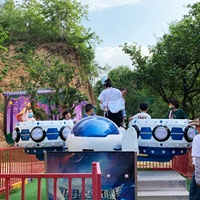 Manège LED Space Fighter Wave Boat pour parcs d'attractions extérieurs, fêtes foraines, équipement de parc d'attractions à sensations fortes et extrêmes
