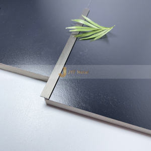 JYFMETAL Stainless Steel <b>Corner</b> T Tile Trim-Waterproof Durable Easy Installation 5+ Year Warranty for Bathroom Apartment Tile - Product Image 6