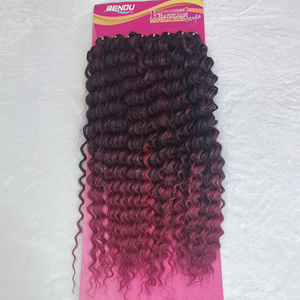 Extension de cheveux brésiliens crochet <span class=keywords><strong>Passion</strong></span> twist tresses cheveux Kanekalo Fiber - Product Image 1