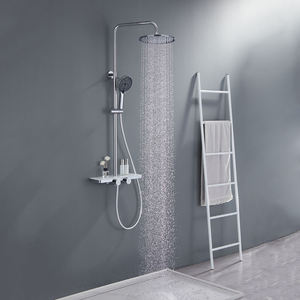 <span class=keywords><strong>Colonne</strong></span> <span class=keywords><strong>de</strong></span> douche professionnelle à trois voies avec étagère intégrée et fonction <span class=keywords><strong>de</strong></span> mémoire <span class=keywords><strong>de</strong></span> température pour installations <span class=keywords><strong>de</strong></span> spa - Product Image 3