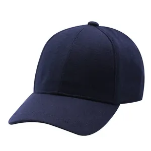 High Quality Fashion Wool Adjustable Size Sports Outdoor Activities Breathable Baseball Cashmere Caps