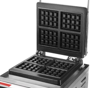 Gaufrier électrique robuste pour usage intensif avec écran numérique, corps résistant à l'usure, utilisation continue, Campbon ZH-801A