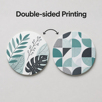 Posavasos de Papel Artístico con Impresión a Doble Cara, Tamaño Personalizado para Bares, Cafeterías y Pubs, Venta al Por Mayor Directo de Fábrica