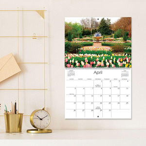<span class=keywords><strong>Calendrier</strong></span> mural saisonnier personnalisé 2026 avec reliure spirale, <span class=keywords><strong>calendrier</strong></span> mensuel à suspendre pour la maison - Product Image 2