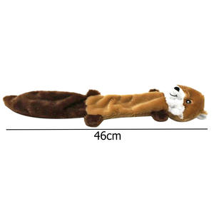 Sıcak satış hayvan kabuk hiçbir doldurma peluş Pet köpek çiğneme oyuncakları sevimli sağlam Sturdy/ODM köpek Squeak oyuncak - Product Image 3