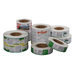 Nhà sản xuất của chất kết dính nhựa cuộn nhãn dán logo in màu dầu bằng chứng Sealant nhãn giấy - Product Image 3