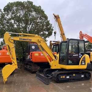 Excavatrice Komatsu-Pc56-7 d'occasion, Pc56-7 en bon état, faible nombre d'heures, 56-7 60-7 à Shanghai, à vendre, haute qualité, pc56, pc60, pc70 d'occasion - Product Image 4