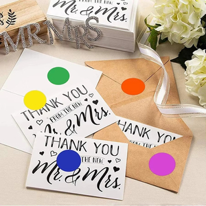 An Huy Kemei In Ấn Vòng Nhãn Trống Màu Dot Tùy Chỉnh Dán Giấy Nhiệt Sticker Cuộn 2 Inch Cho Bán Nóng - Product Image 5