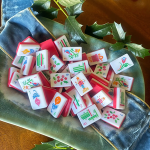 Ensemble de Mahjong pour Fêtes, Mahjong Américain Personnalisé Style <span class=keywords><strong>Paradis</strong></span> Moderne, 160 Tuiles <span class=keywords><strong>en</strong></span> Acrylique de Luxe - Product Image 4