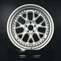 Nouvelles jantes en alliage d'aluminium forgé finition chrome à profil profond 18-20 pouces 5x108/114.3/120 compatibles avec E46/E92/M3/F80/F82/M4