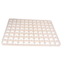Accesorios de incubadora de huevos, bandeja Universal de 88 huevos, plástico duradero para aves de corral
