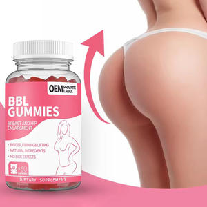 อาหารเสริม BBL Gummies สำหรับสะโพก บั้นท้าย อก ช่วยเพิ่มขนาด ขยายใหญ่ขึ้น ผลิตภัณฑ์ความงามสำหรับผู้หญิง - Product Image 1