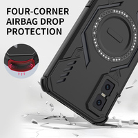 Vente en gros de coques de téléphone personnalisées fantaisie, à dissipation thermique, magnétiques, sans fil, antichoc pour Infinix GT 30 Pro