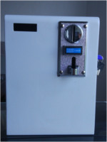 Coin-Operated Fully Automatic Top-Load Washer with PCB Washes with Tokens