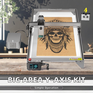 Nuevo kit de extensión de eje Y de 850*410 mm para áreas grandes, para grabadoras y cortadoras láser <span class=keywords><strong>X20</strong></span> A20 S20 <span class=keywords><strong>Pro</strong></span>, de aleación de aluminio - Product Image 2