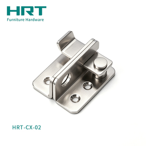 Pestillo <span class=keywords><strong>de</strong></span> Seguridad con Cerradura <span class=keywords><strong>de</strong></span> Acero Inoxidable Cepillado para Gabinetes, Armarios y Muebles - Product Image 2