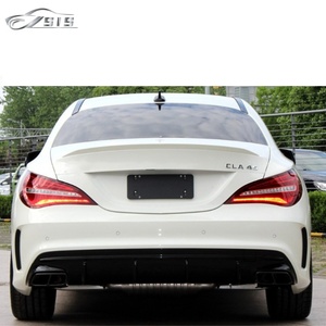<span class=keywords><strong>2022</strong></span> + C118 Cla45 AM Style Body Kit para automóviles que incluye difusor de rejilla de parachoques delantero y escape - Product Image 5