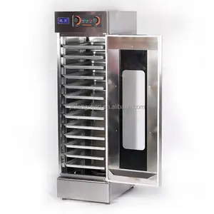 Bakery equipment bread fermentation 16 tray bread dough proofer machine for bread dough